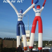 Рекламная двухножная надувная модель танцора воздуха для рекламных акций и мероприятий