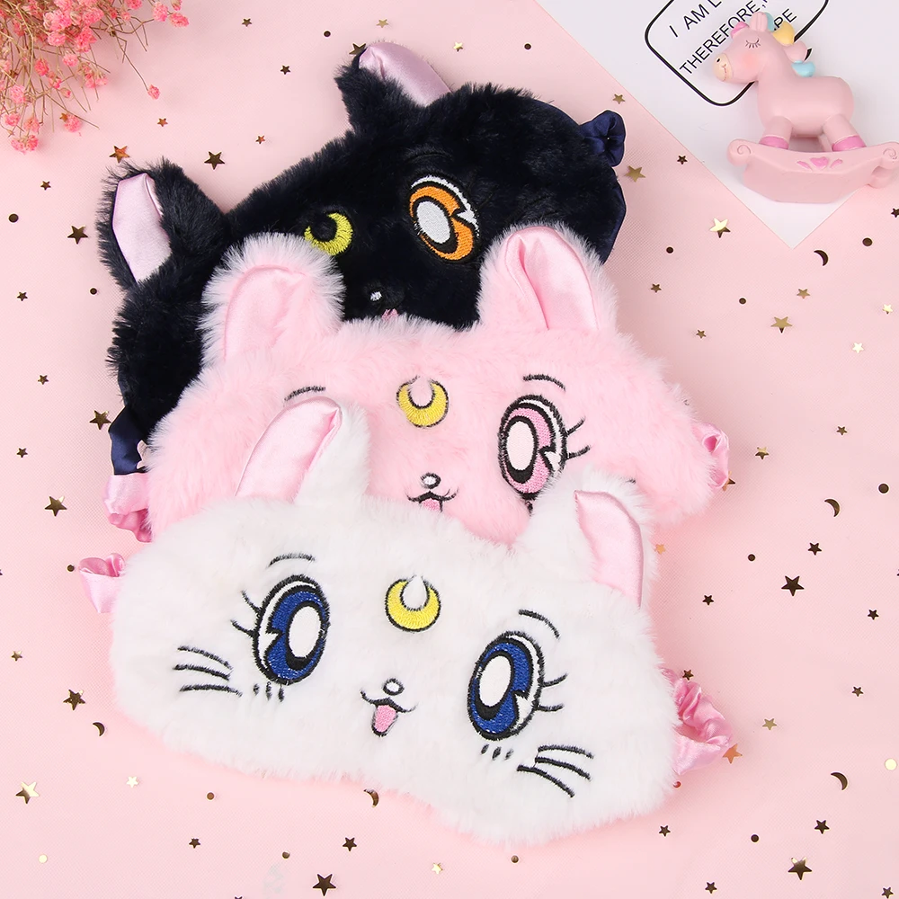 

1 Pcs Soft Cute Comfortable Eye Mask Cartoon Animal Sleep Eyeshade for Rest and Sleep Eye Patch Massage Relax Shade Cover Tools