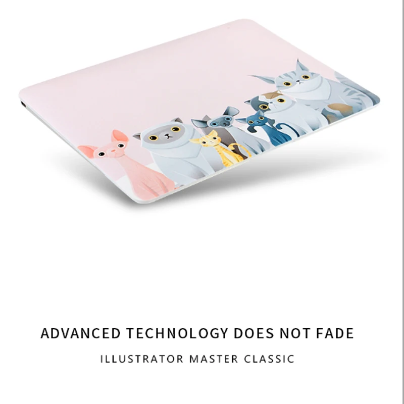 Новый чехол для ноутбука Macbook air 13 защитный pro retina 15 анти капля милый pro|case for macbook