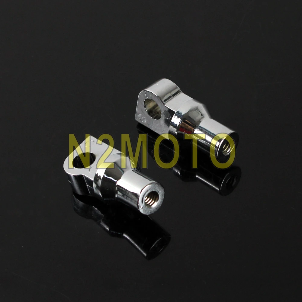 Foot Pegs Mounting Bolts Adapter For Harley SuperLow XL883L V Rod Muscle VRSCF