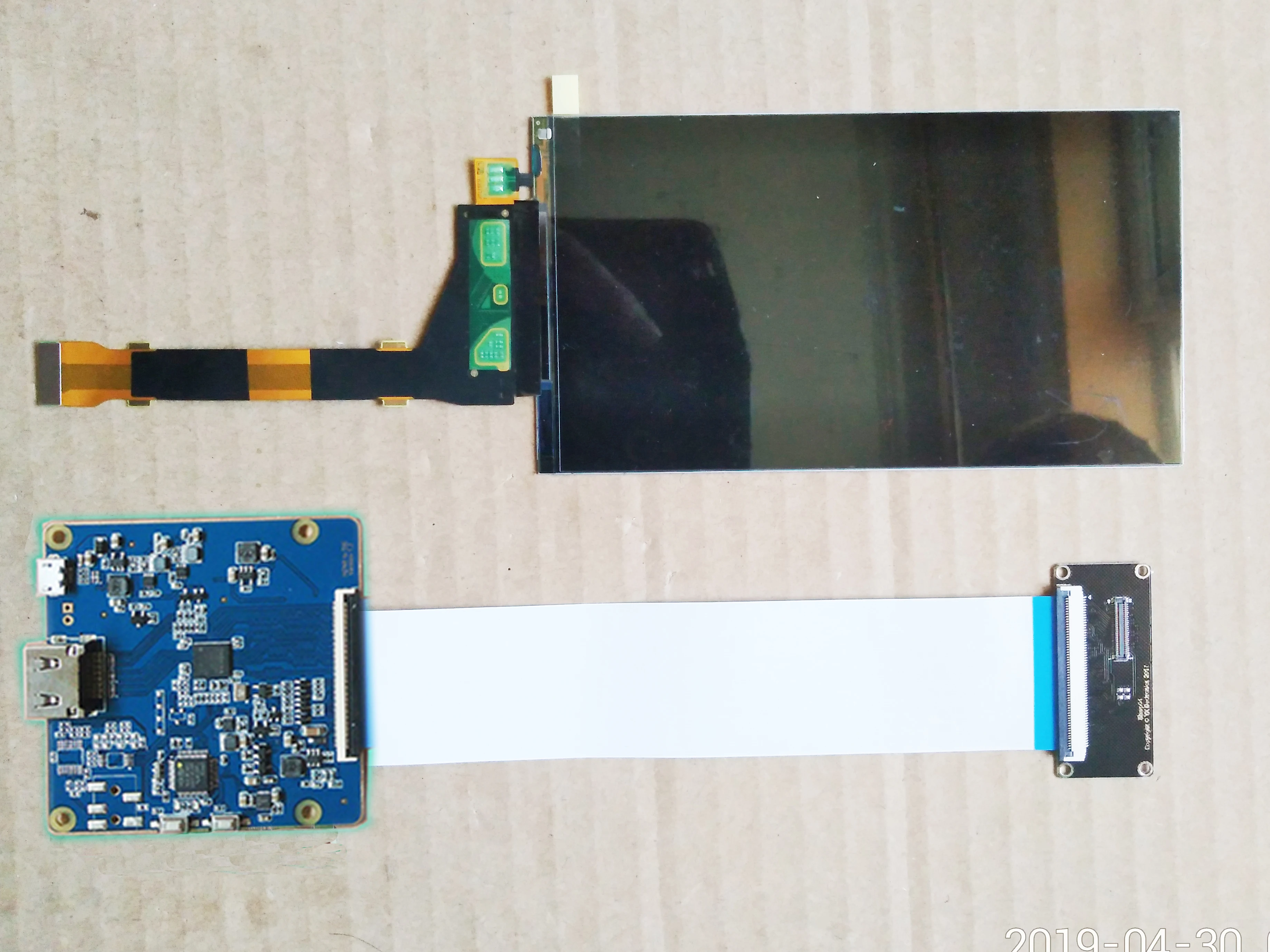  5.5 6 Inch 2K HDMI IPS LCD Kit 1440*2560 LS055R1SX04 LSMIPI TO HDMI Display kit For 3D Printer DIY 