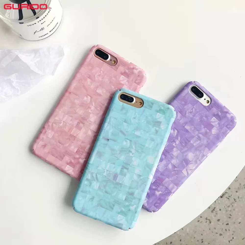 

Gurioo Magnet hard case cover for iPhone 6 6S 7 8 X Plus case cover Simple business drop-proof phone case