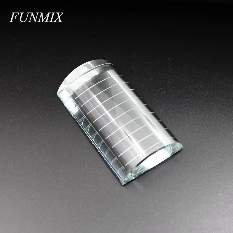

CM semi-circle Transparent Crystal bridge eyelash holder for eyelash extension grafting Tool or Glue placing