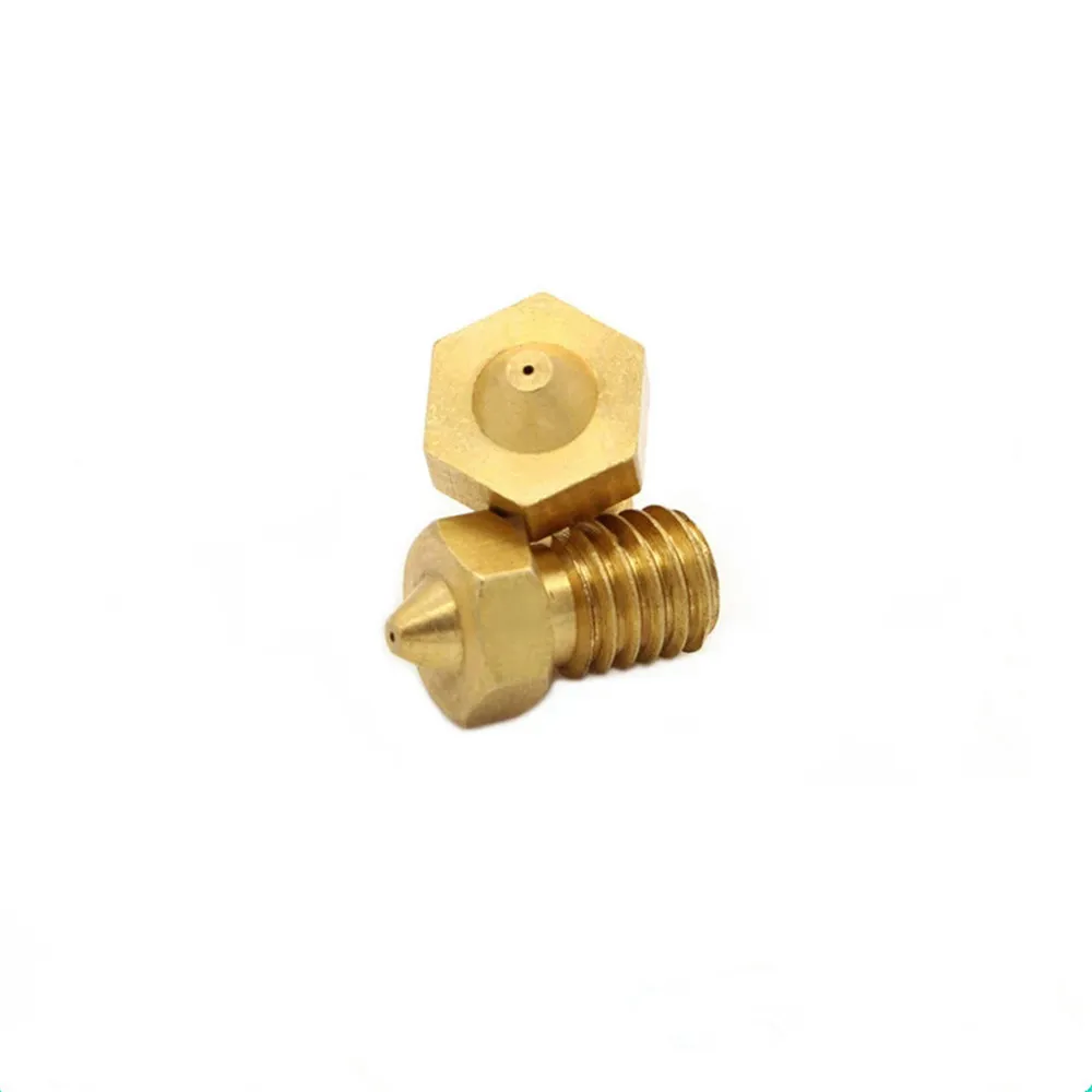 1pcs ANYCUBIC 3D Printer Full Metal E3DM6 Threaded Copper Nozzle 0.4/1.75mm