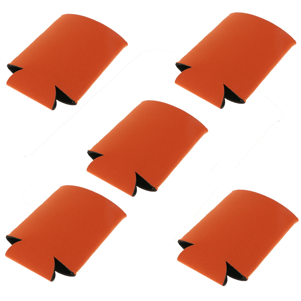 10 Pieces Neoprene Cooling Beer Drinks Bottle Tin Can Cooler Sleeve Holder