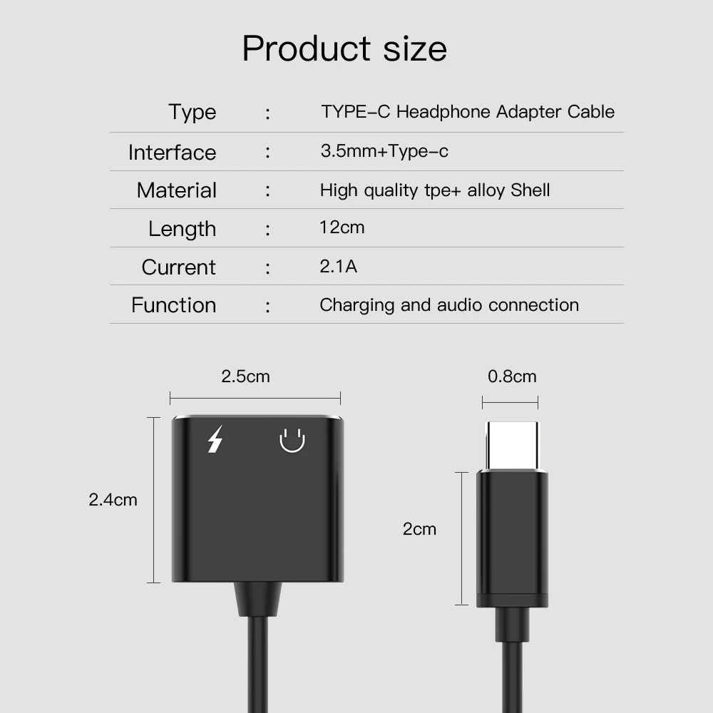 Тип C до 3,5 мм адаптер для наушников 2 в 1 USB C аудио кабель конвертер зарядный сплиттер для наушников адаптер для samsung Xiaomi