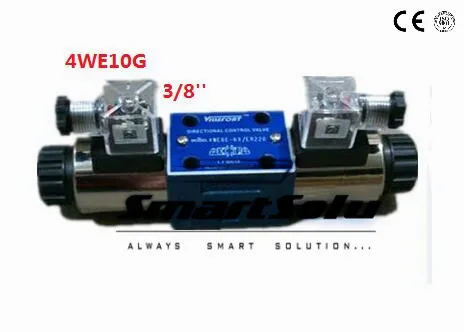 

rexroth type 4WE10G 3/8'' hydraulic directional valves with wet pin AC 220V solenoids, 4 actuator ports Nominal size 10 3X