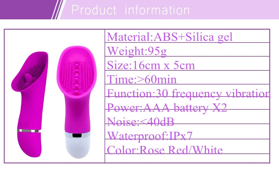 Licking Toy 30 Speed Clitoris Vibrators Clit Pussy Pump Silicone G-spot Vibrator Oral Sex Toys for Women Sex Product Adult ST465 13