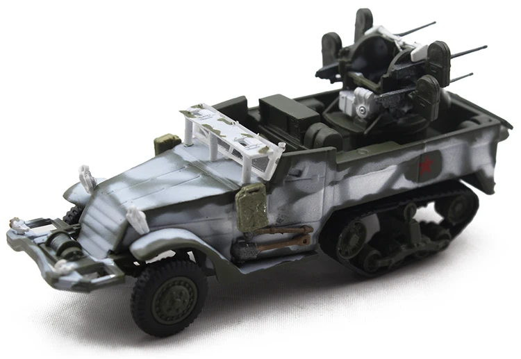 

DEA / Fabbri M17 MGMC half-track version antiaircraft tank snow coating alloy model 1/72 FMM
