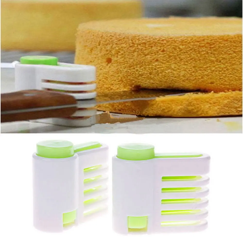 

5 Layers DIY Cake Bread Cutter Leveler Slicer Cutting Fixator Kitchen Accessoires Tool