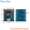 Module de lecteur MP3, 4 mo, lecture vocale, IO, déclencheur, commande de Port série, USB, téléchargement FLash DY-SV17F ► Photo 1/6