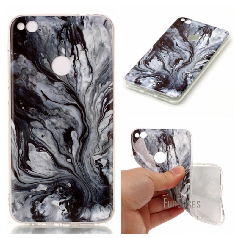 Phone Cases For Huawei P8 lite 2017 Case Marble Stone image Painted Cover Mobile Phone Bags & Case For Huawei P8lite 2017