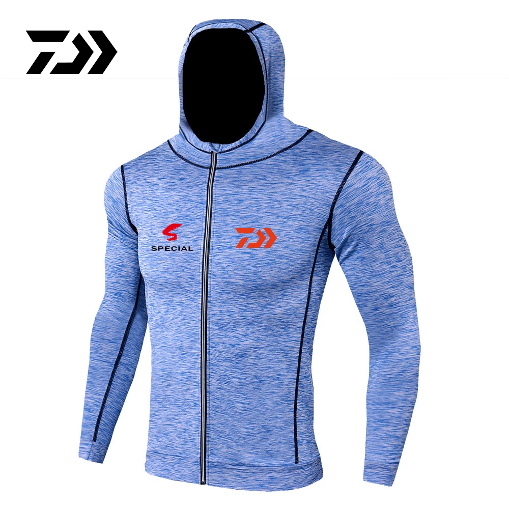 Daiwa Outdoor Clothing Movement Jackets Hoody Windbreaker Speed Drying Sun Protection Clothing Hiking Fishing Jacket - Цвет: 555