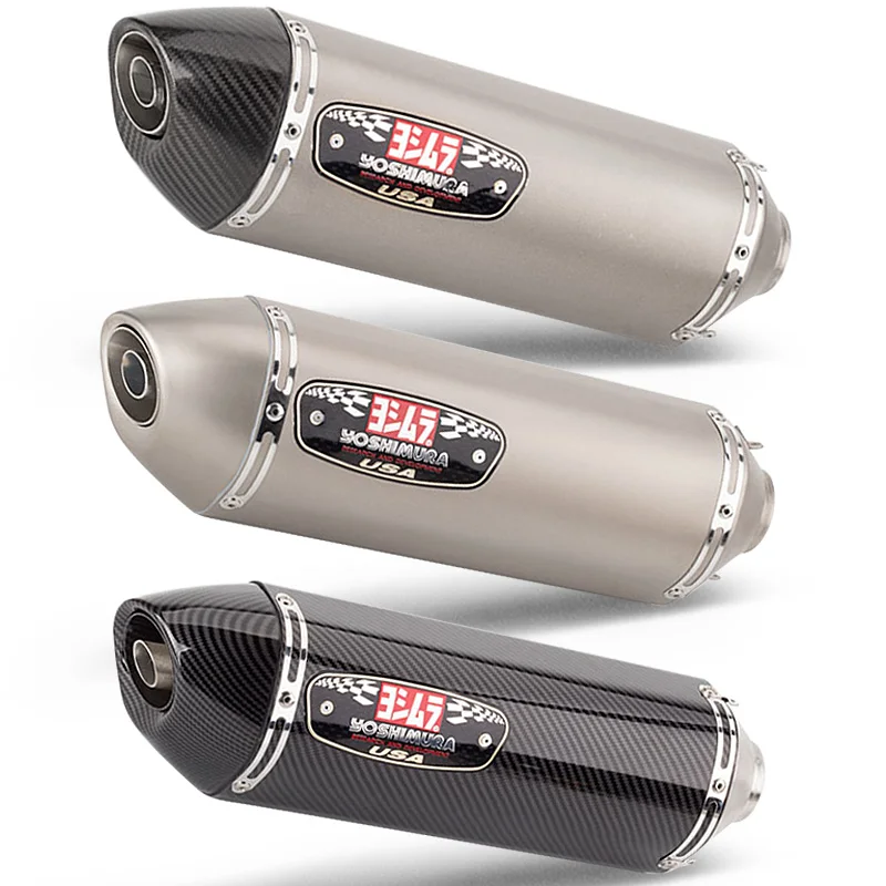 Универсальный 51 мм мотоцикл yoshimura глушитель выхлопной трубы escape moto с db убийца для