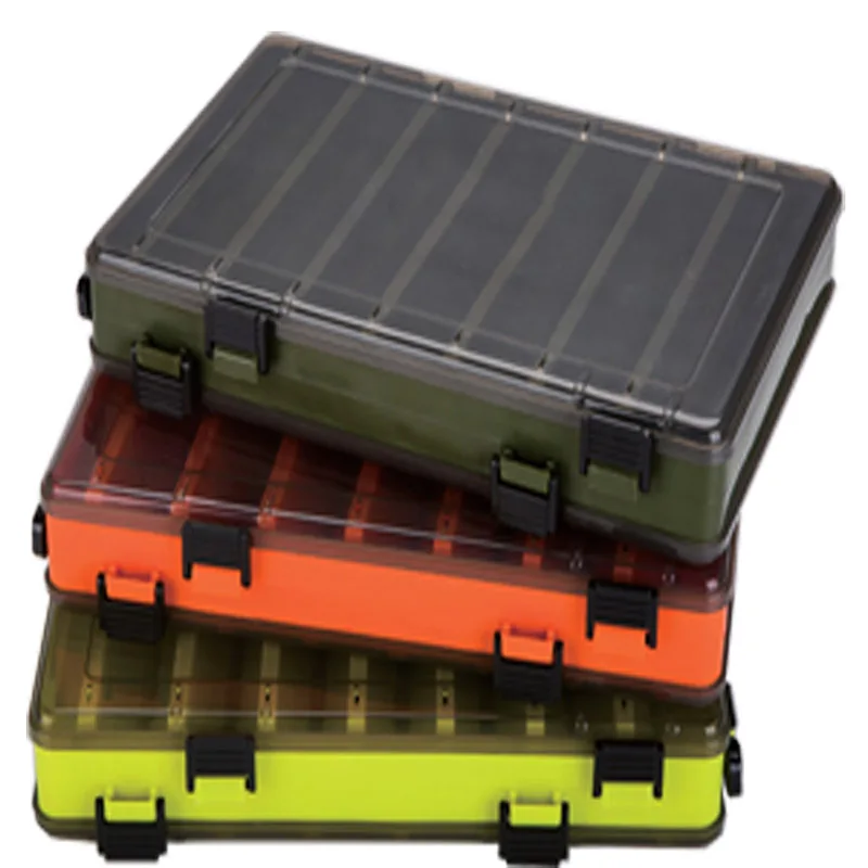 

Fishing Lure Bait Storage Box Double Single Sided Waterproof Hooks Storage Case B2Cshop