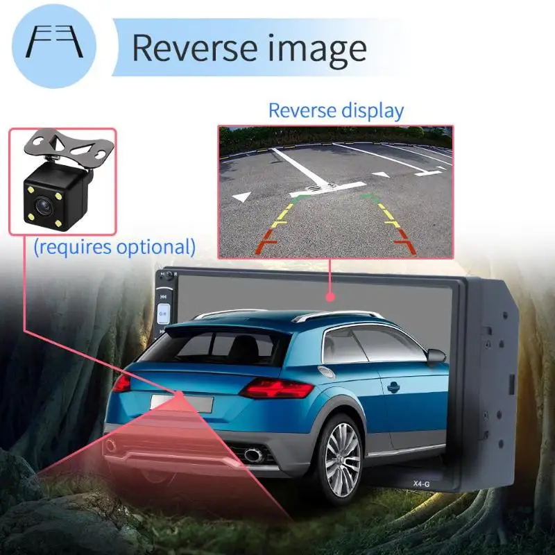 SWM X4G 7 дюймов 2 Din Bluetooth автомобильный стерео MP5 плеер gps навигация головное устройство приемник FM радио Универсальный автомобильный аудио плеер карта ЕС