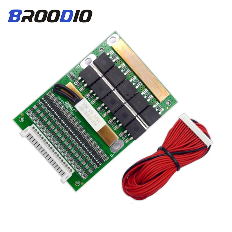 

6S TO 17S 80A 3.2V 3.7V BMS 18650 Ternary polymer lithium battery Board 10S 13S 16S Lifepo4 BMS Lipo Balancing Protection Board