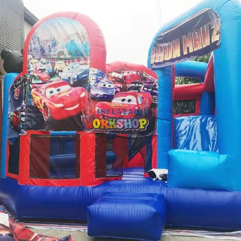 

5x6m Inflatable challenge game course bouncy castle