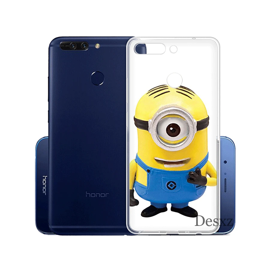 Желтый человек с большими глазами для Huawei P9 P8 P10 P20 P30 MINI Lite Pro Plus P умный
