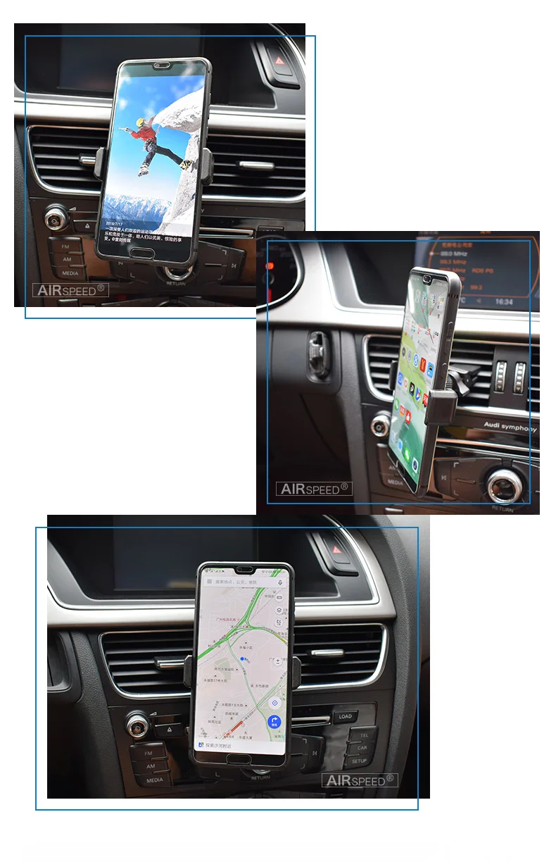 Car Phone Holder Air Vent Phone Mount Universal for BMW Accessories E46 E90 E60 E39 F30 E36 F10 E92 G30 E30 F20 E87 E34 (4)