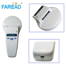 Высокое качество низко Частотный считыватель 125/134. 2 кГц FDX-B идентификации животных RFID считыватель ISO11784/85 ручной ПЭТ-сканер для microchipped домашних животных