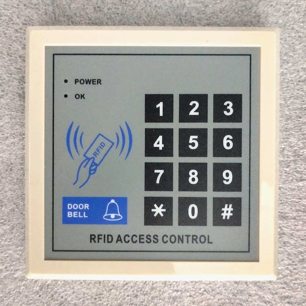 Управление доступом машина ID и пароль офисная система одна RFID 125 кГц брелоки