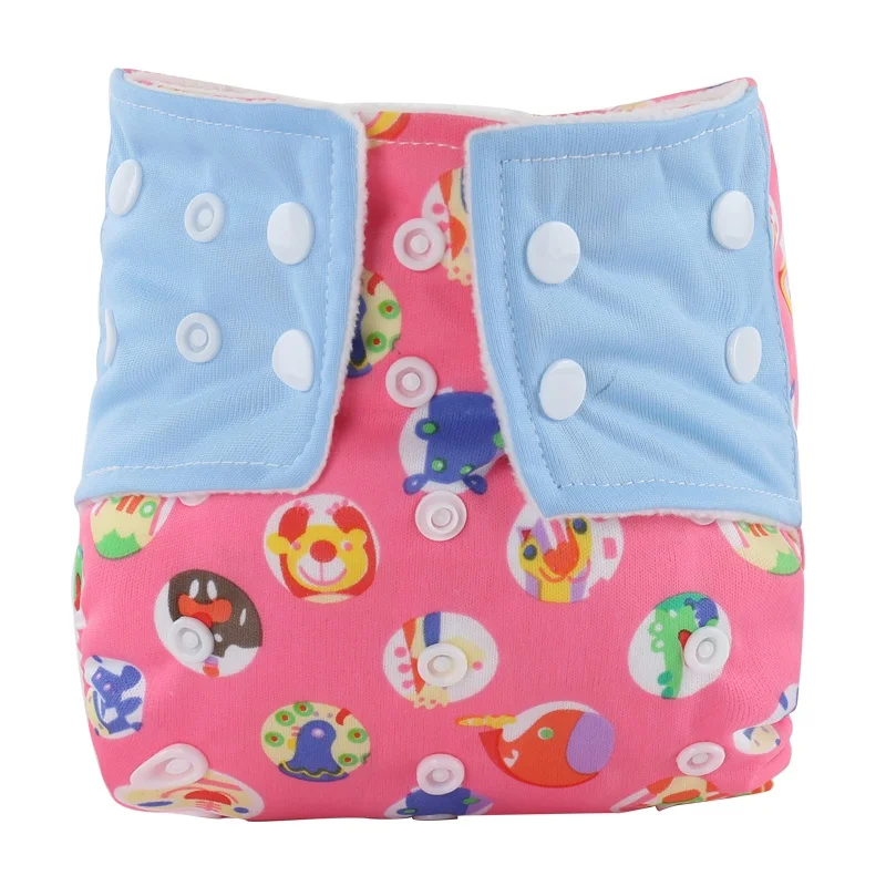 

New Washable Newborn Baby Cute Cartoon Owl Diaper Cover Waterproof Diapers Reusable Cloth Nappy