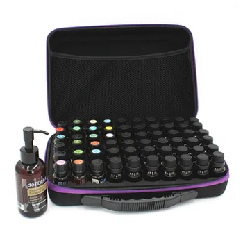 

Essential Oil Case 60 Bottles10ML 15ML Perfume Oil Essential Oil Box Travel Portable Carrying Holder Nail Polish Storage Bag