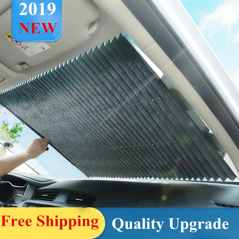 

Foldable Windshield Sunshade Upgraded UV Sun Protector SUV TRUCK CAR Sun Shade keep your car cool Car Accessories Auto Styling