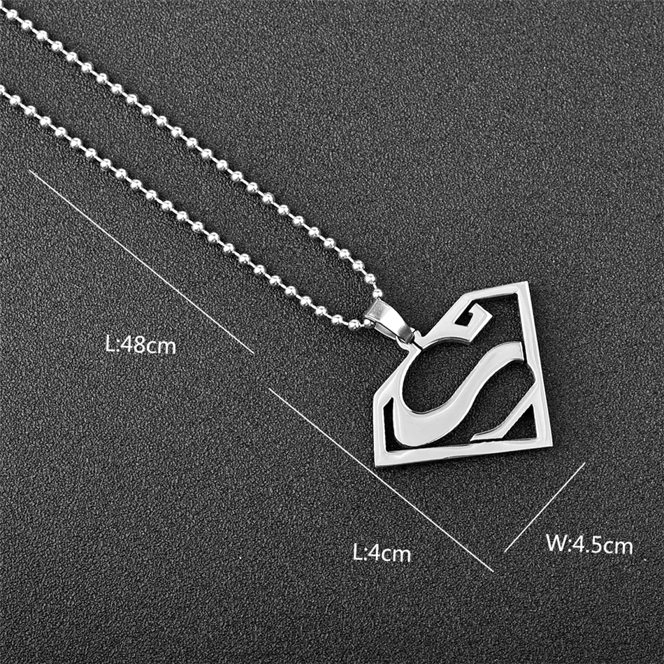 Pria Kalung Antik Perhiasan Aksesoris Stainless Steel Pendant Rantai