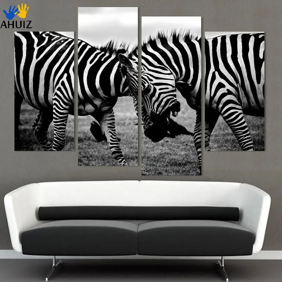 Online Buy Grosir Zebra Dinding Lukisan From China Zebra Dinding