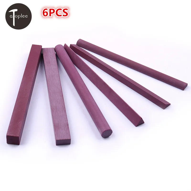 

6pcs Shapes 3000# Ruby Sharpening Grindstone Professional Knife Sharpener Whetstone Polishing Oilstone