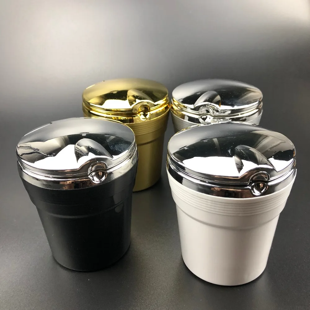 

Car Ashtray with LED Blue Light For Toyota SIENTA Vellfire Verso PROACE Hilux Tacoma Tundra 4Runner FT-EV FT-HT FT-AC AYGO