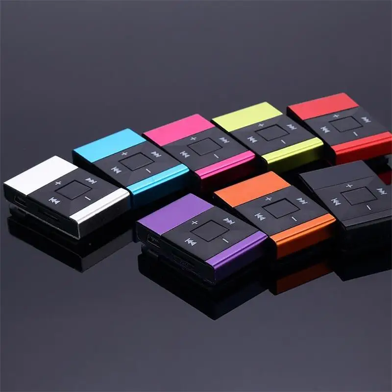 Новый мини бокс цветной mp3 плеер Mp3 музыкальный Micro TF слот для карты USB спортивный
