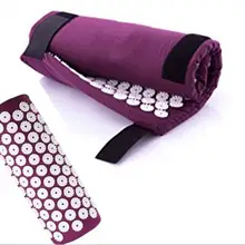 Дизайн, акупунктурный Массажный коврик для йоги, подушка для акупрессуры, Массажная подушка для шеи и спины, массажер для тела, расслабляющий