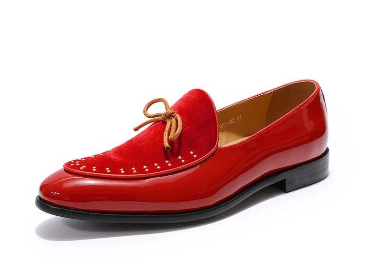 Felix CHU/брендовые Дизайнерские мужские лоферы; бархатные лакированные комфортные классические туфли; мужские свадебные нарядные туфли для мужчин; повседневная обувь