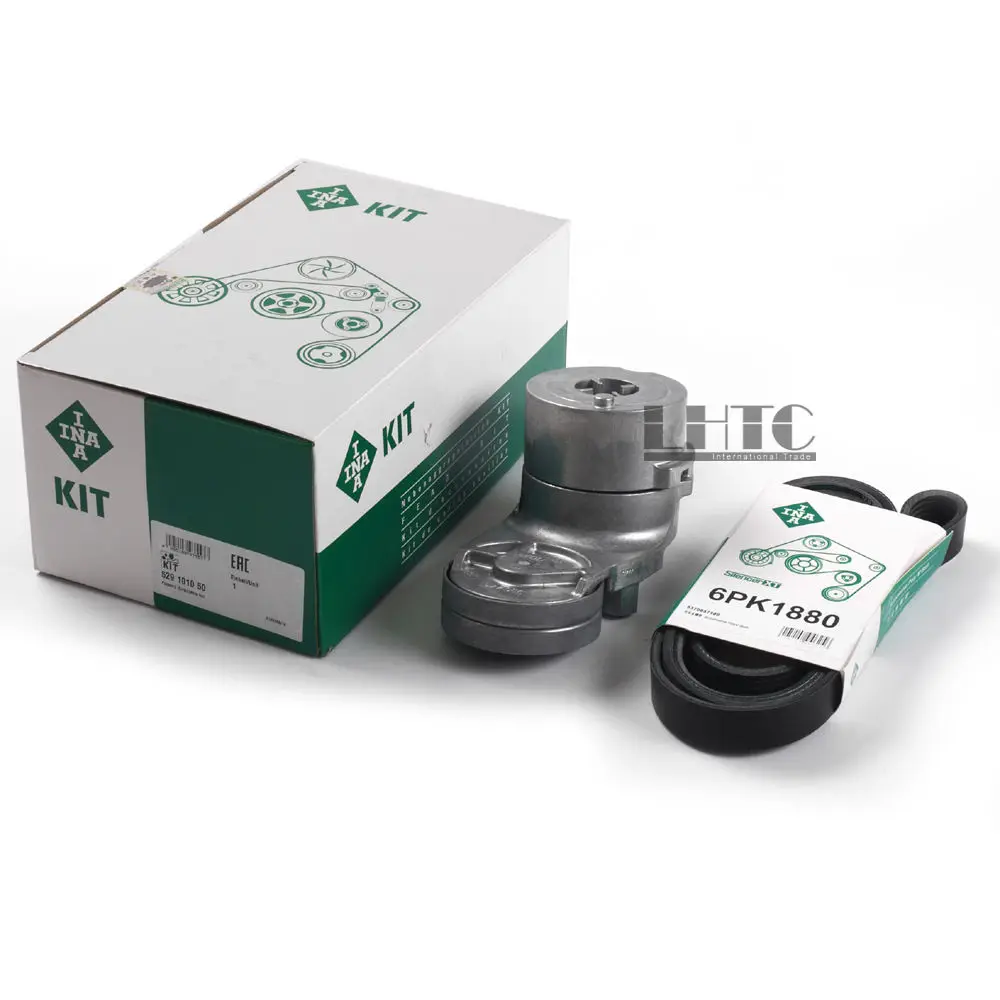 Alternator Generator Serpentine Belt Tensioner Kit Set For VW Passat B5