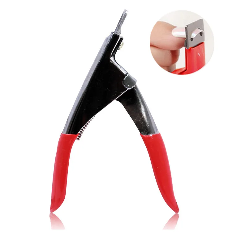 12,5 см художественный поддельный триммер для резки кромок инструмент для ногтей гель УФ акриловый наконечник маникюрные ножницы Клипер для педикюра искусственный