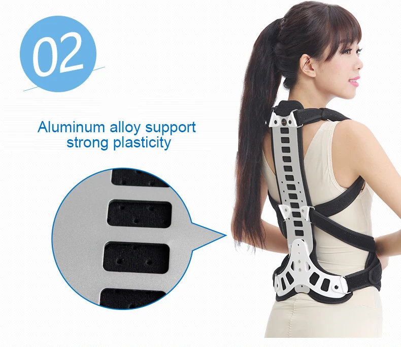 OPER Spinal Orthosis Fixation Thoracic Spine Kyphosis Correction Child Humpback Shoulder Brace
