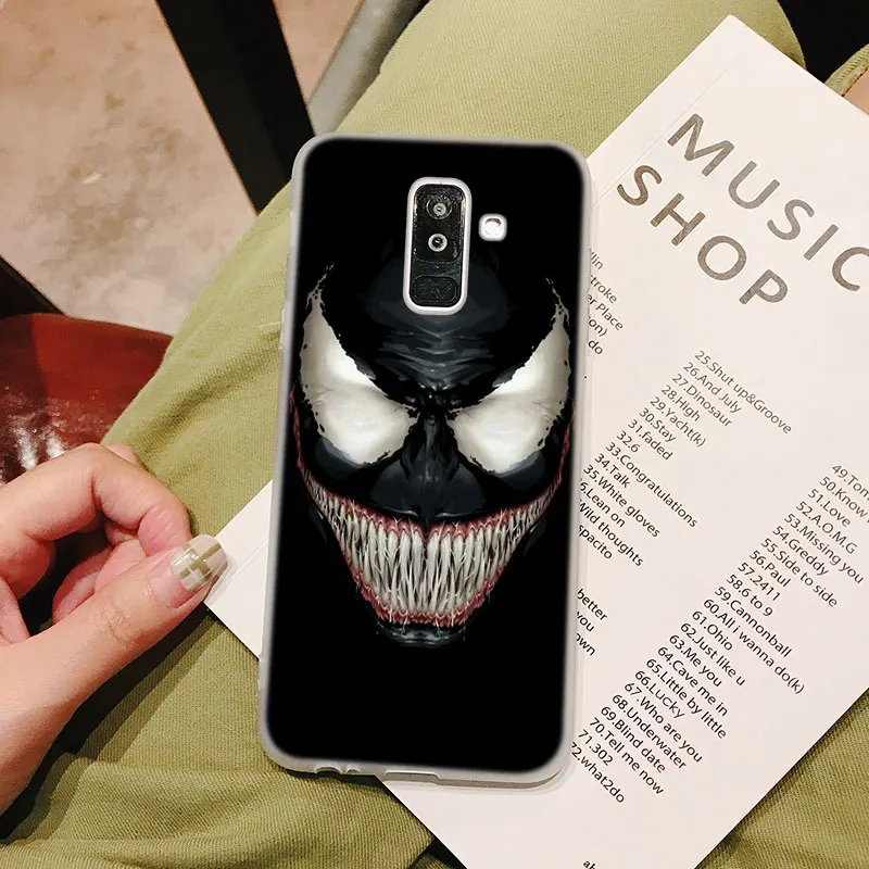Силиконовый чехол для телефона с изображением инопланетянина и хищника Samsung Galaxy
