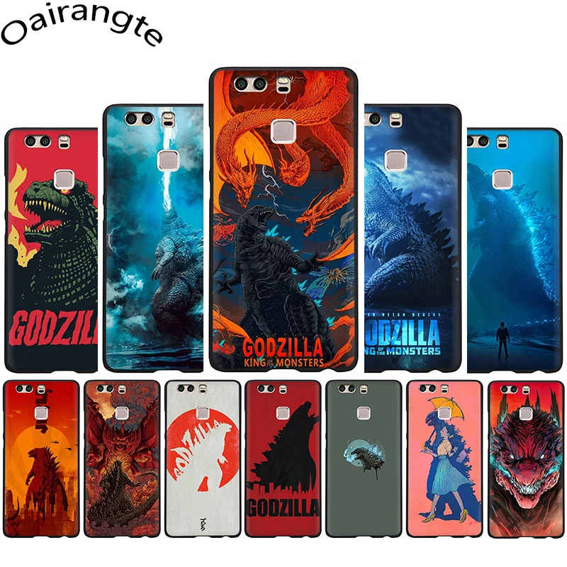 

GODZILLA Soft Silicone Phone Case for Huawei P8 P9 Lite Mini P10 P20 P30 Lite Pro P Smart Z Plus