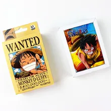54 Sheets/Set Anime One Piece Poker Cards Comics Character Collection Playing Cards Christmas and New Year gifts