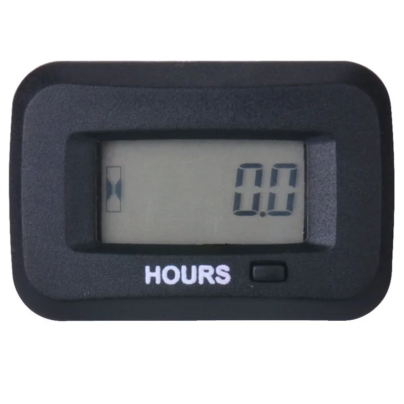 Digital Hour Meter For 2&4 Stroke Gas Generator snowmobile ATV Tractor