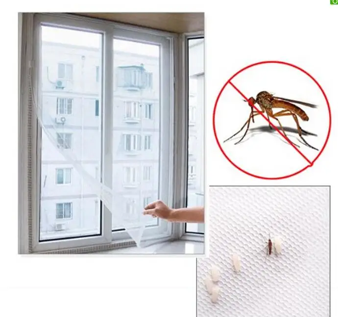 Insect Fly Bug Mosquito Door Window Net Netting Mesh Screen Sticky Tape