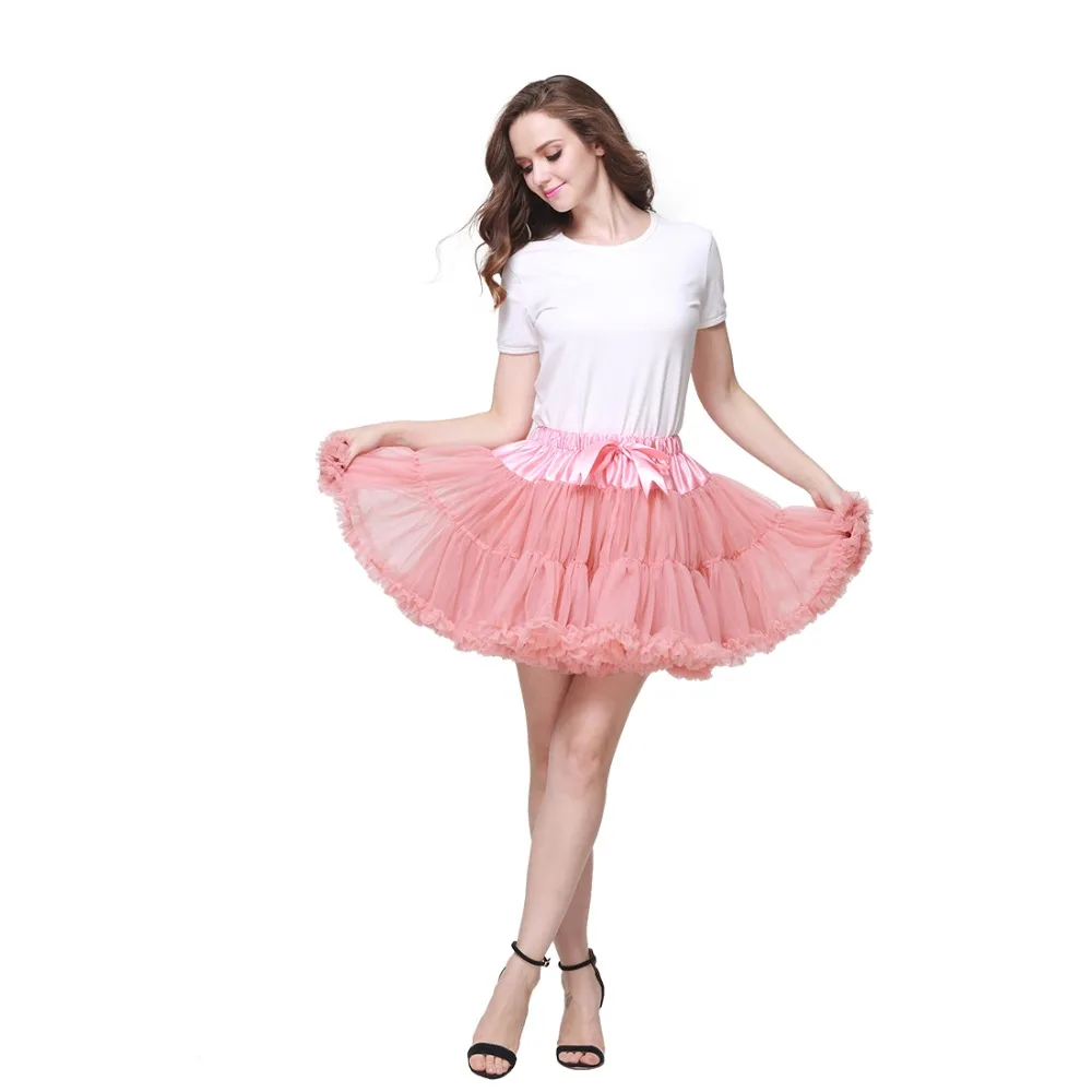 Мини юбка из 2 предметов, экстра пушистый, Женская мини юбка пачка для ...