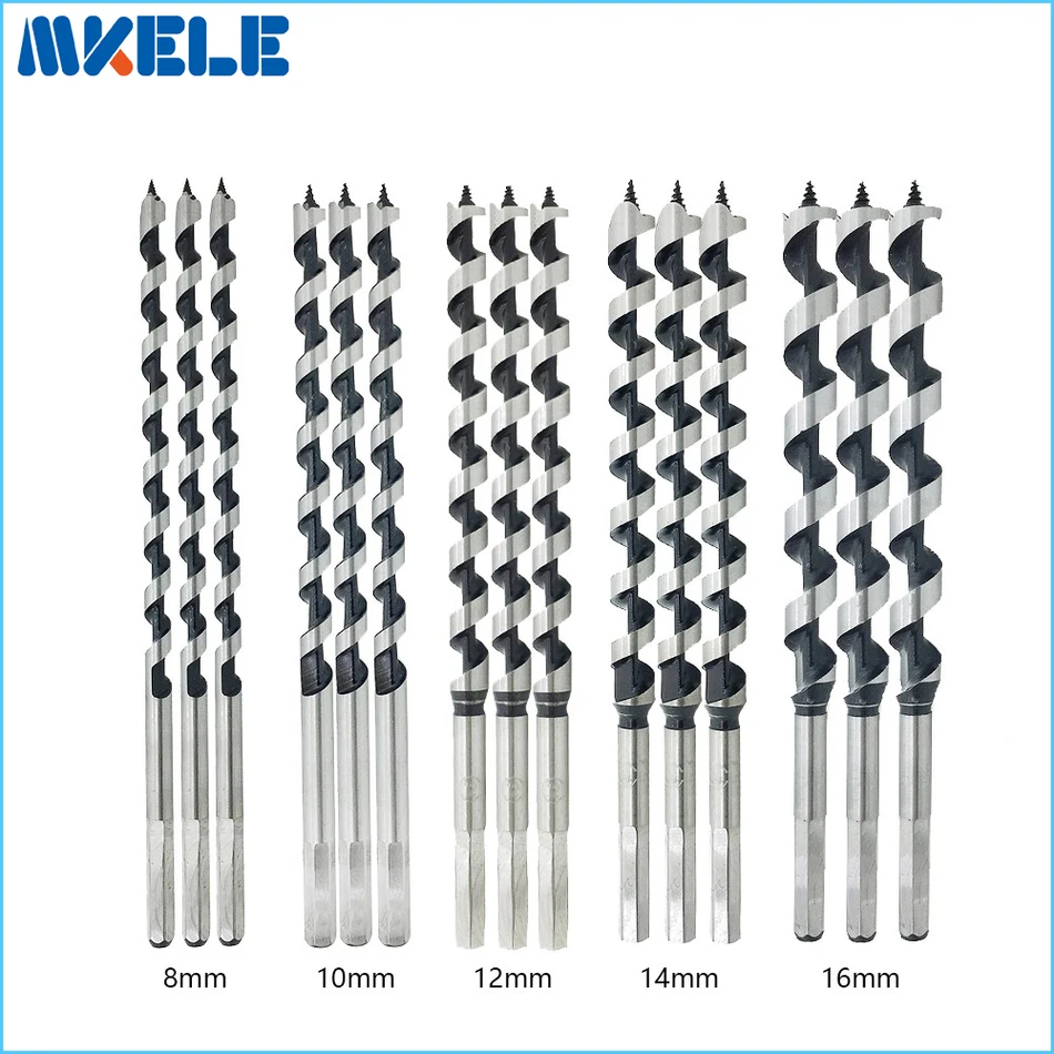 New 15pcs/set wood bits Quality Sarbon Steel Sharp Twist Drill Bit For