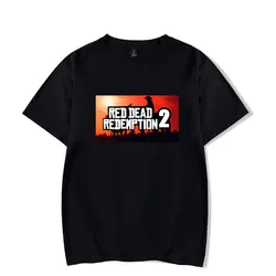 Frdun Tommy футболка с коротким рукавом Red Dead Redemption 2 забавная Мода 2018 крутая Летняя женская/Мужская harajuku повседневная одежда