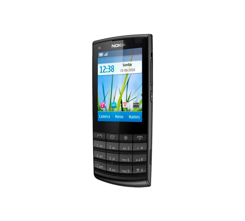 Чехол для телефона Nokia X3-02 разблокирована GSM 850/900/1800/1900MHZ Усилитель сотового телефона 5MP камера WI-FI поддержка 32GB TF