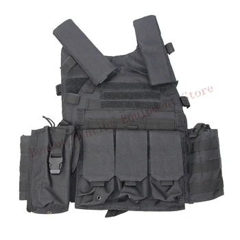 

2017 New Military Modular Molle CIRAS Tactical Vests Assault Vest Airsoft Combat Vests Includes Mag Pouch & Acessory Bag