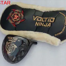 FUJISTAR golf VOLTIO NINJA Hi-cor титановая головка водителя для гольфа черного цвета с покрытием